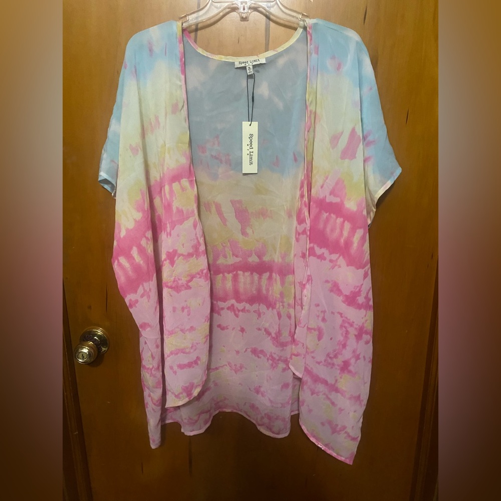 NWT- swimsuit cover-up or lightweight cardigan